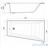 Roca Easy wanna asymetryczna 150x80 cm prawa A248406000